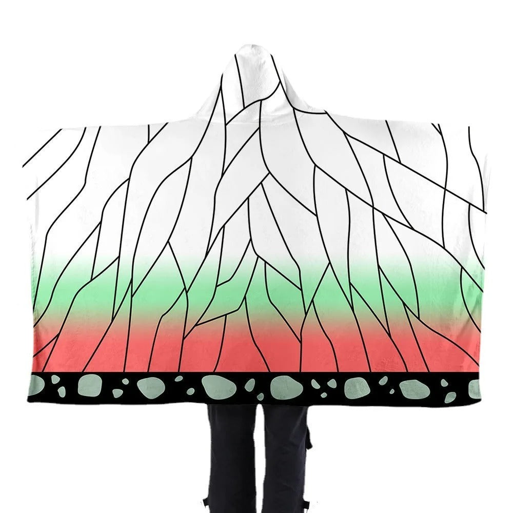 Demon Slayer Blanket Hoodie