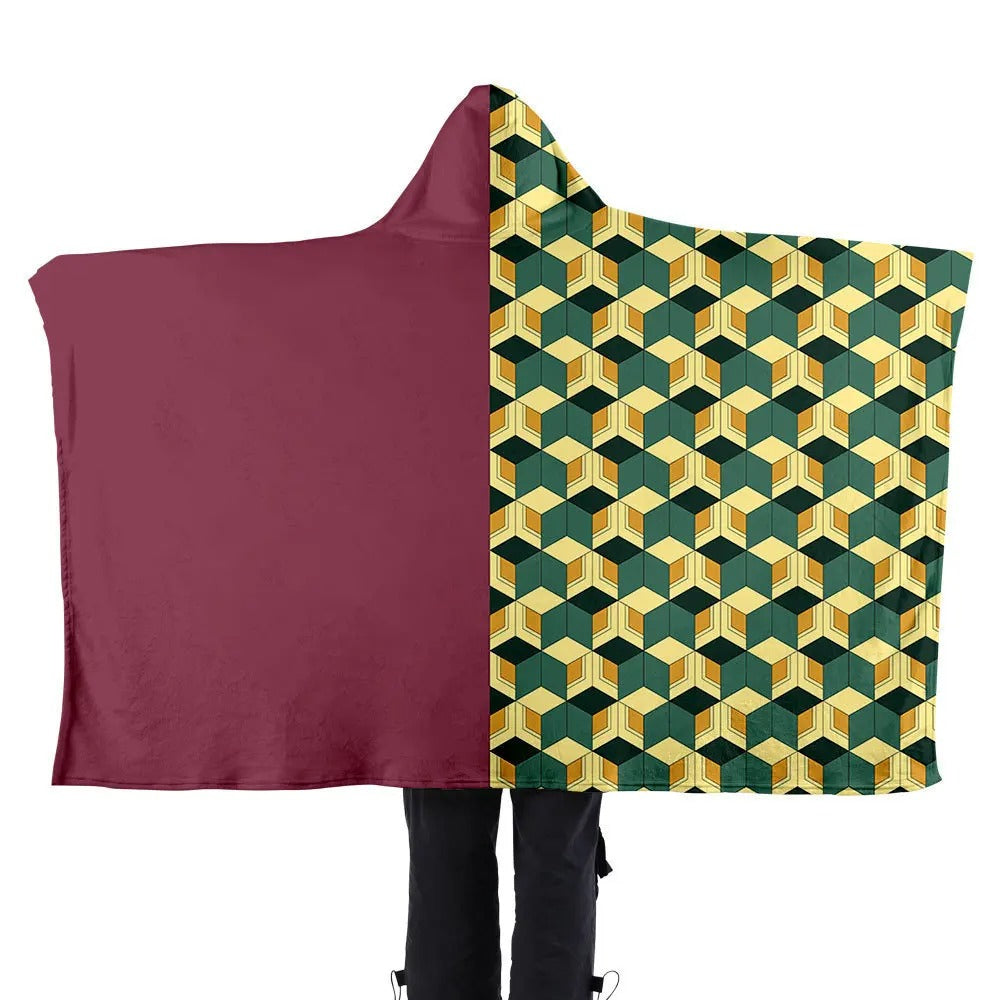 Demon Slayer Blanket Hoodie